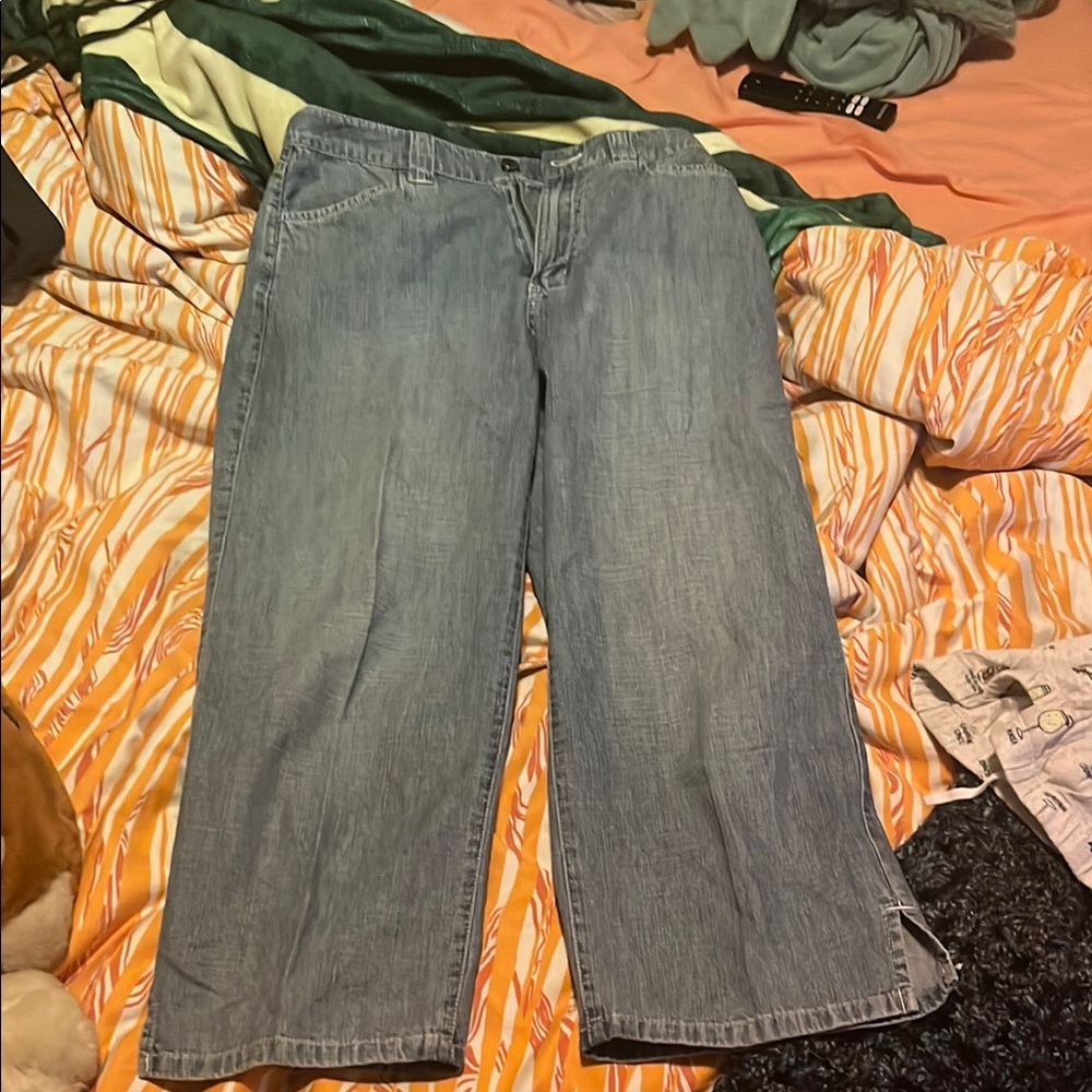 LL bean Women's Blue capris